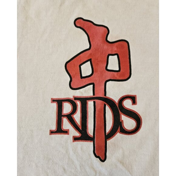 Vintage Mens RDS Red Dragon Long Sleeve T-shirt Large USA 2001 Y2K skateboarding - Picture 3 of 16